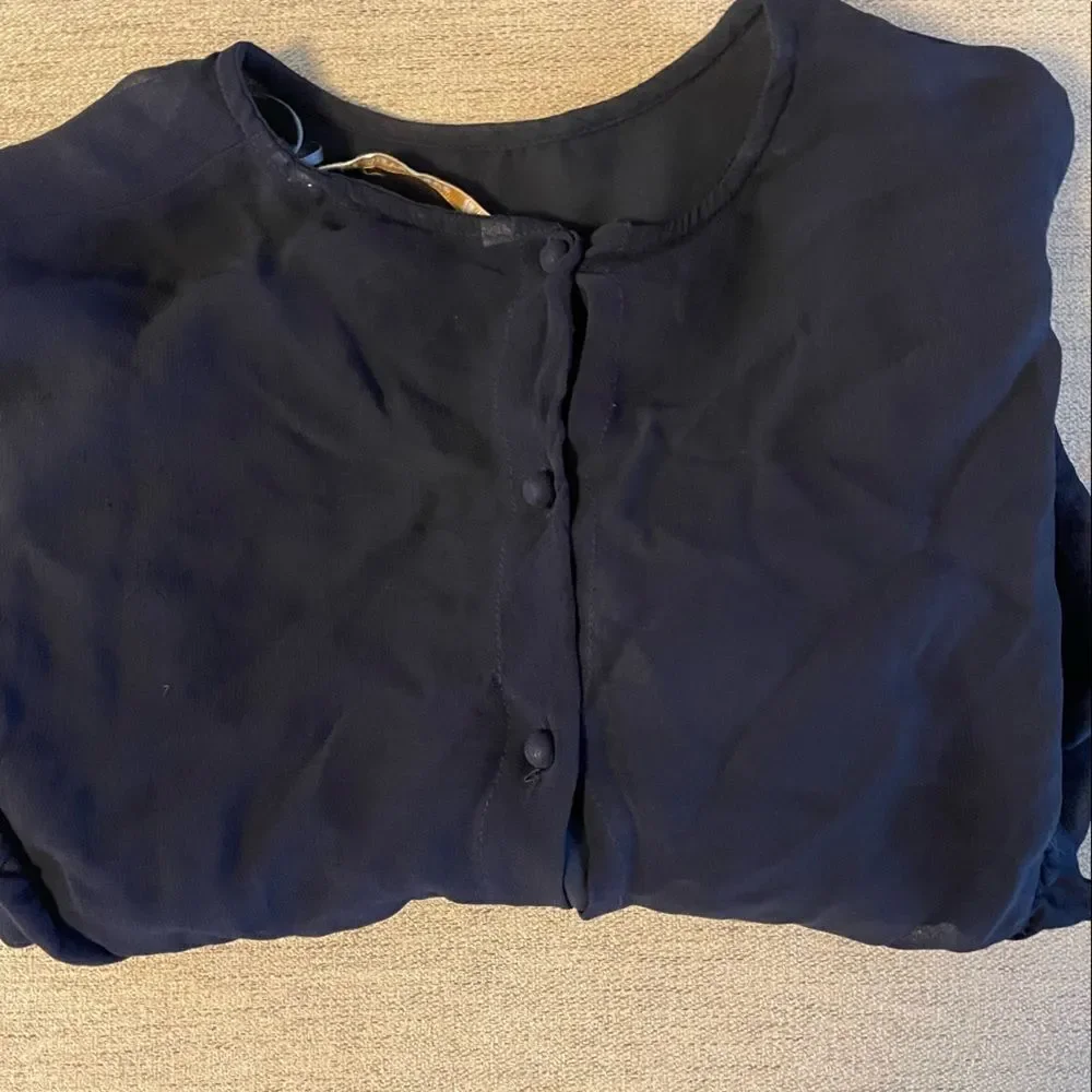 Zara sheer mesh eyelet crop top‎ - Picture 4 of 4